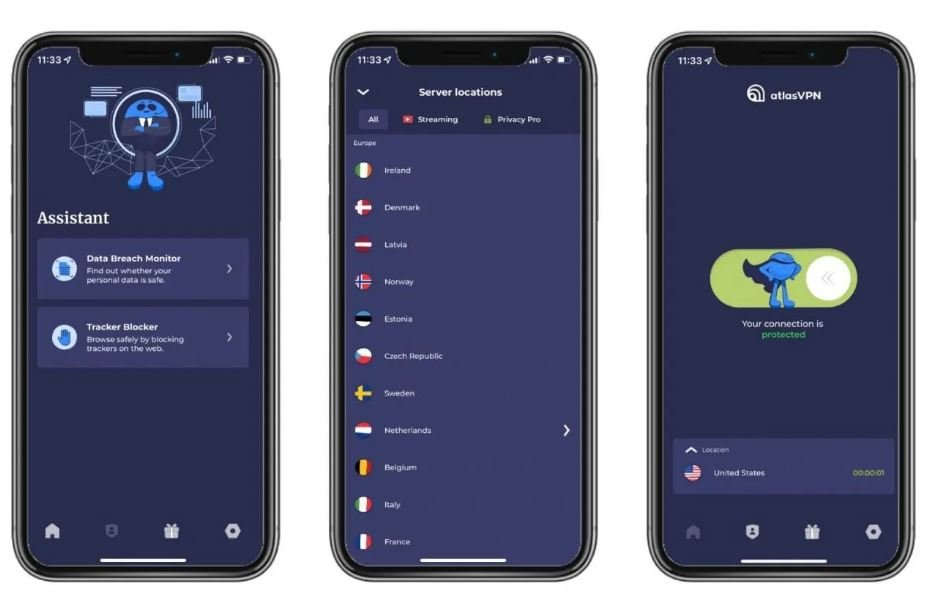 Does Atlas VPN work on Android